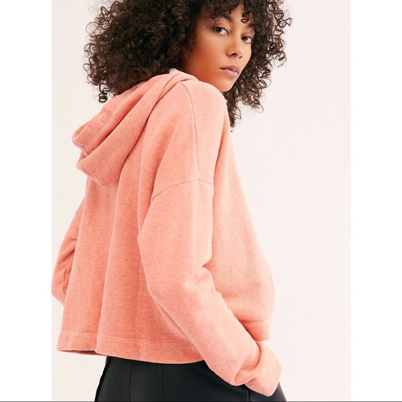 HP SALE FREE PEOPLE  “LIVING IS EASY”Hoodie - Picture 2 of 6